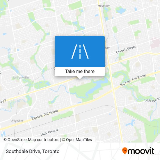 Southdale Drive map