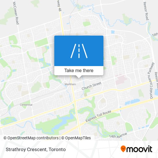 Strathroy Crescent plan