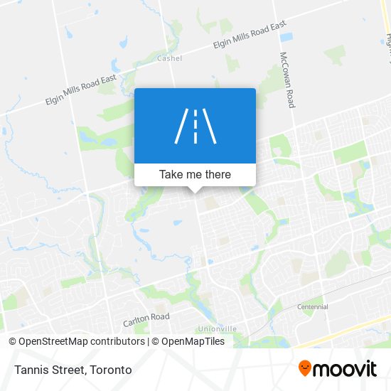 Tannis Street map