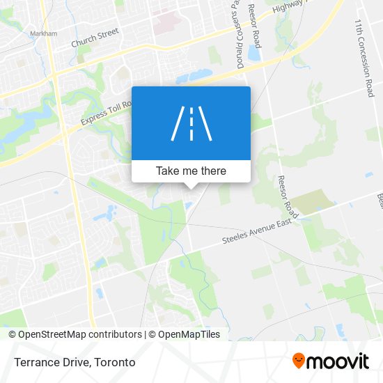 Terrance Drive map