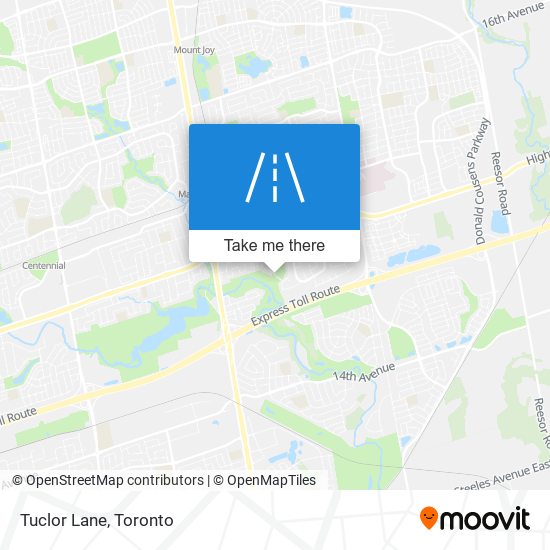 Tuclor Lane plan