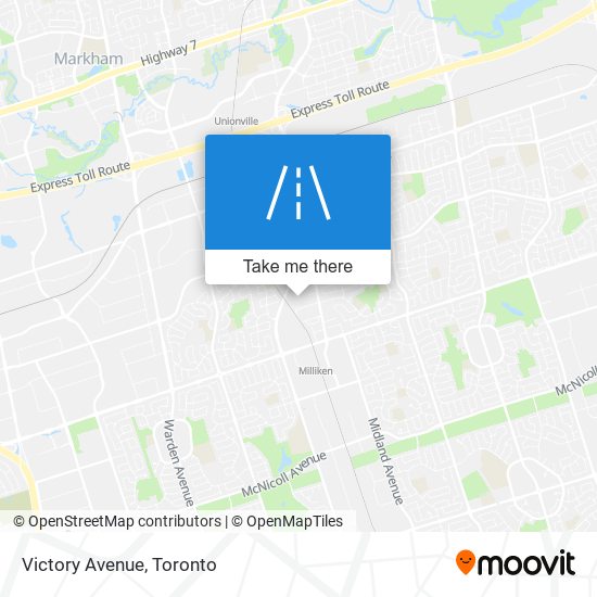 Victory Avenue map