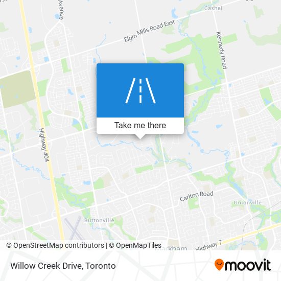 Willow Creek Drive plan