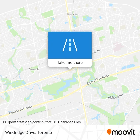 Windridge Drive map