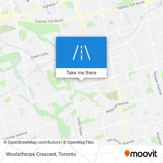 Woolsthorpe Crescent plan