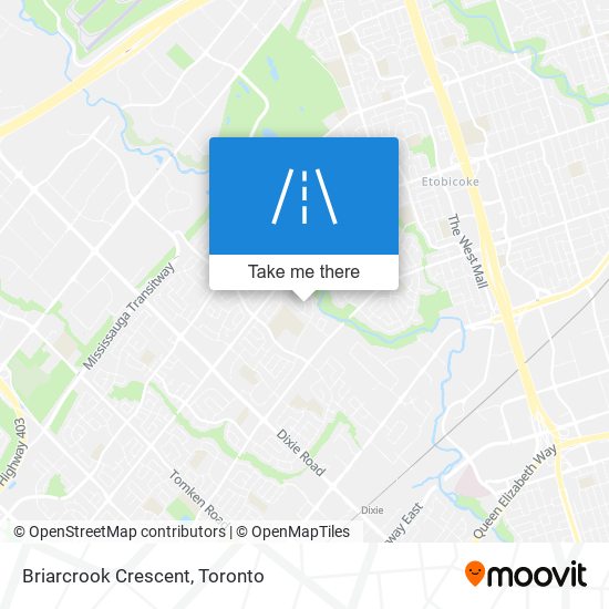 Briarcrook Crescent map