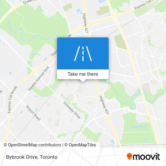 Bybrook Drive map
