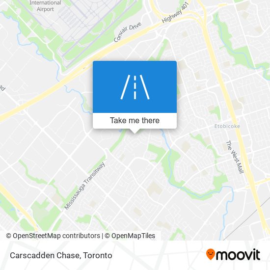 Carscadden Chase map