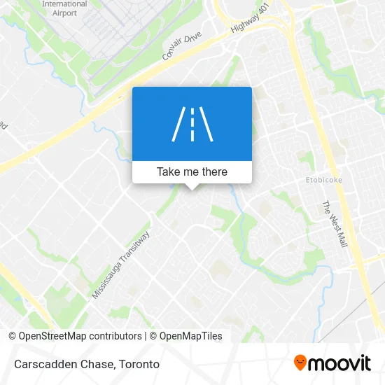 Carscadden Chase map