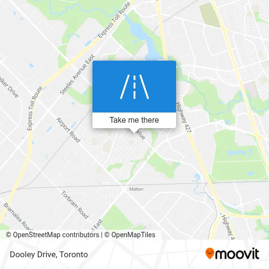 Dooley Drive map