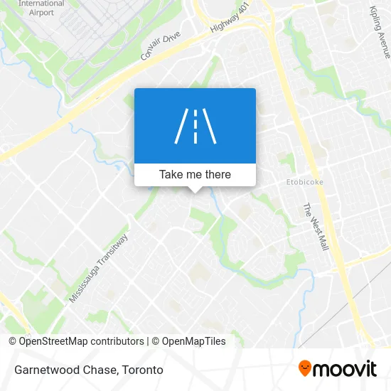 Garnetwood Chase map