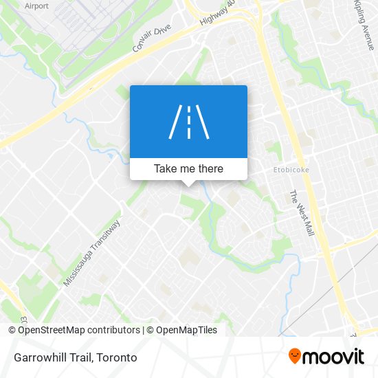 Garrowhill Trail map