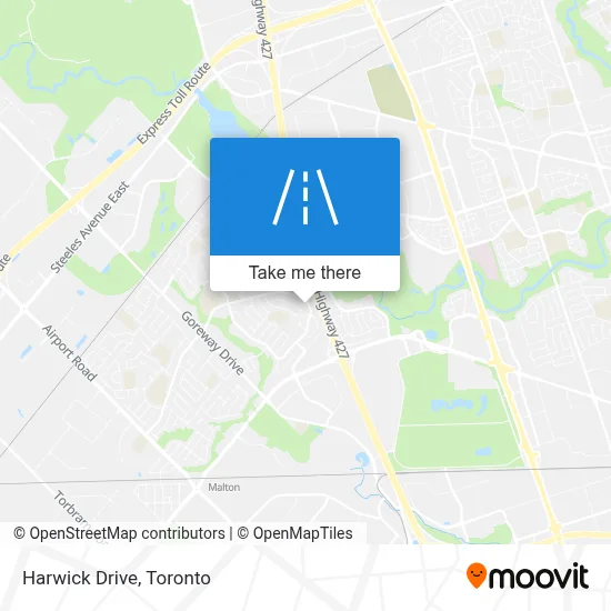 Harwick Drive map