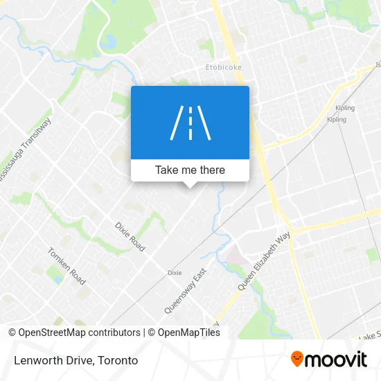 Lenworth Drive map
