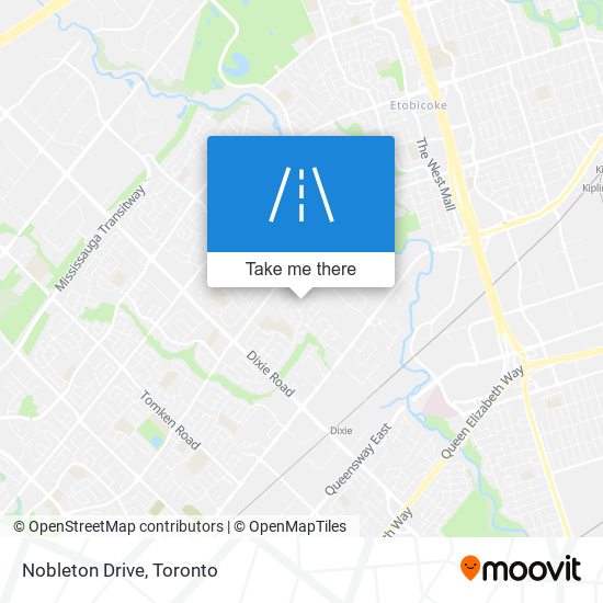 Nobleton Drive map