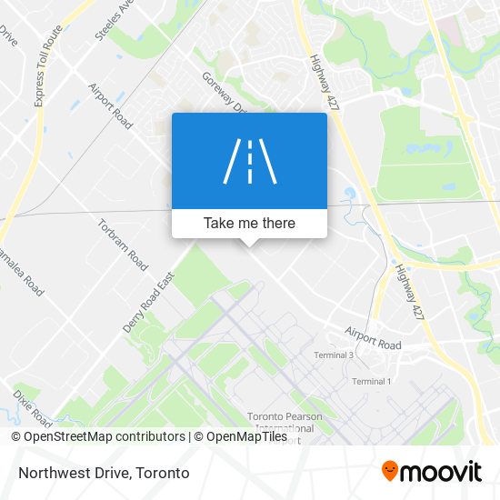 Northwest Drive map