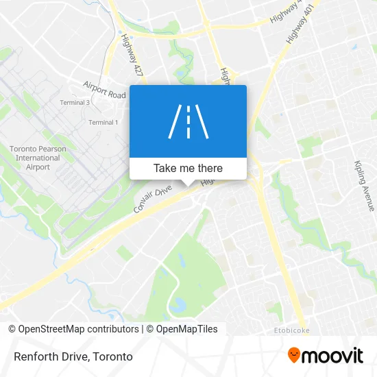 Renforth Drive map