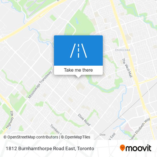 1812 Burnhamthorpe Road East plan