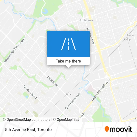 5th Avenue East map