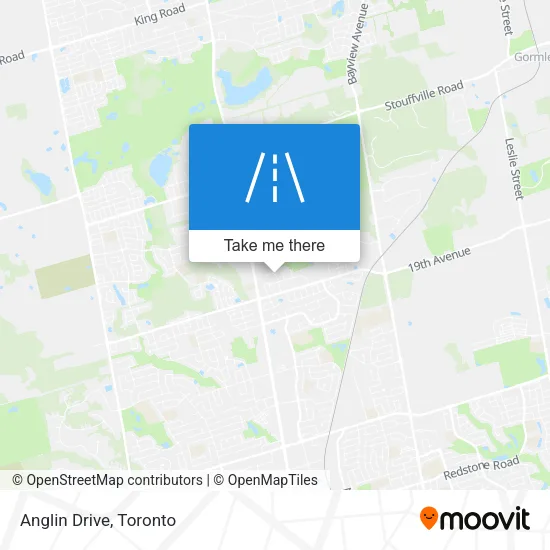 Anglin Drive map