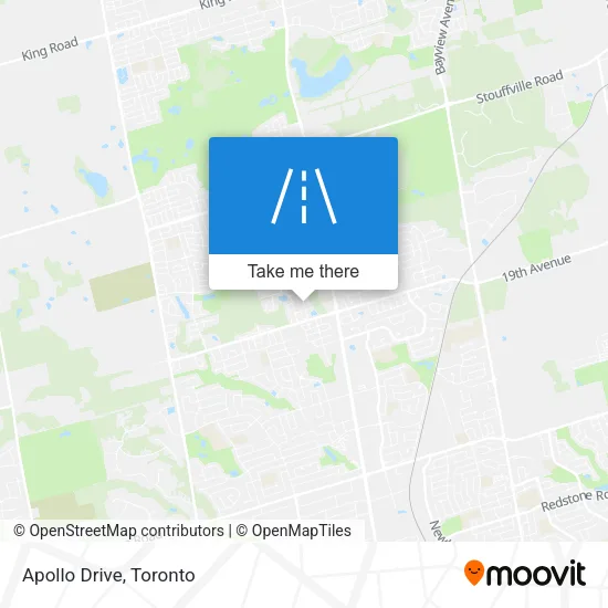 Apollo Drive map