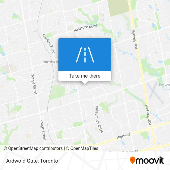 Ardwold Gate map