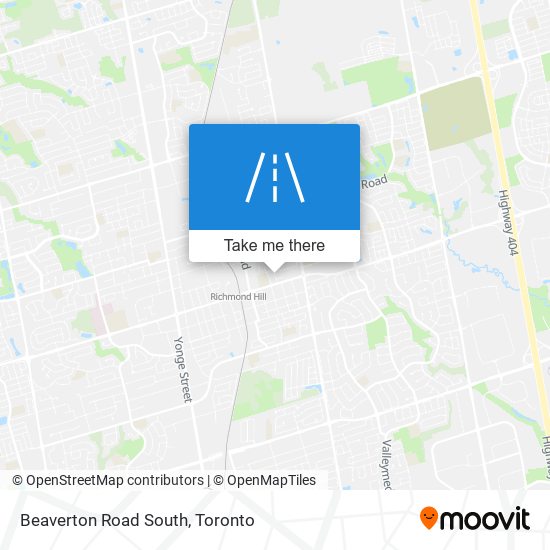 Beaverton Road South plan