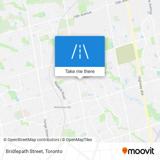 Bridlepath Street plan