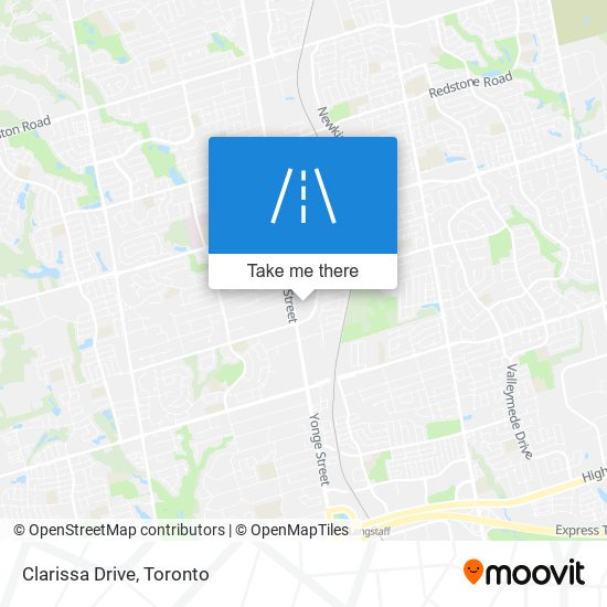 Clarissa Drive map