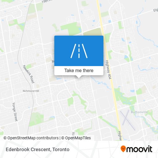 Edenbrook Crescent map