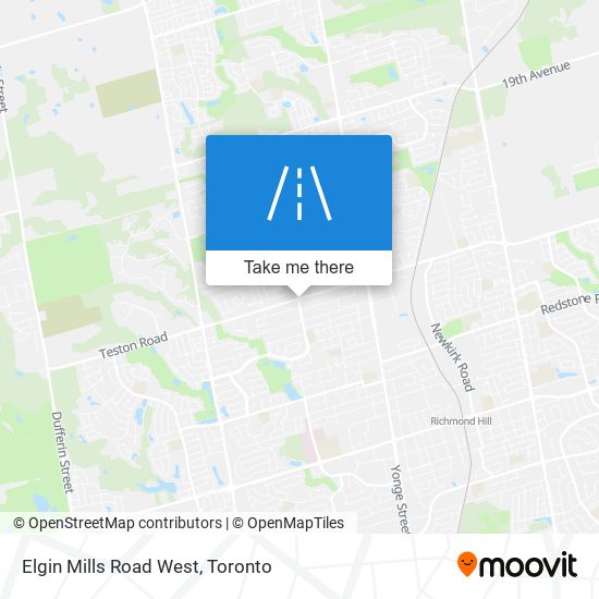 Elgin Mills Road West plan