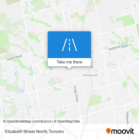 Elizabeth Street North map