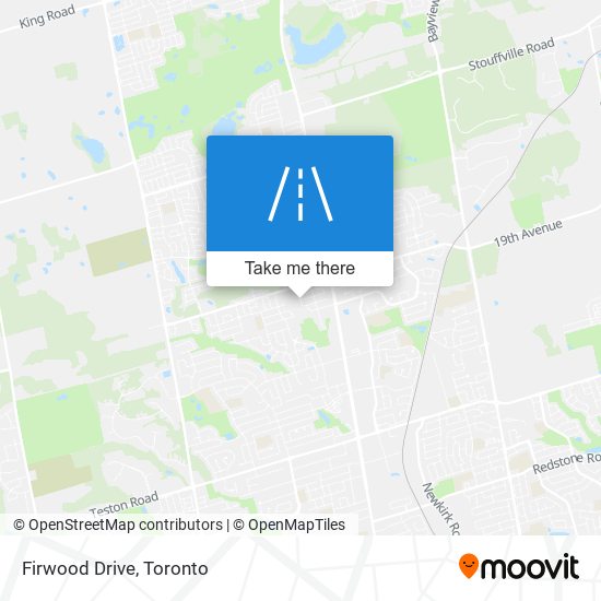 Firwood Drive map