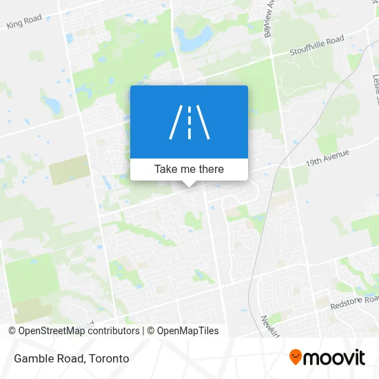 Gamble Road map