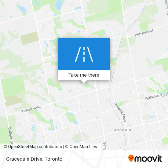 Gracedale Drive map