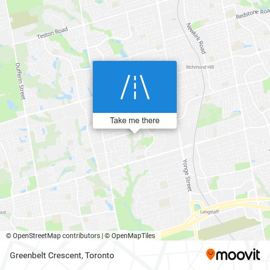 Greenbelt Crescent plan