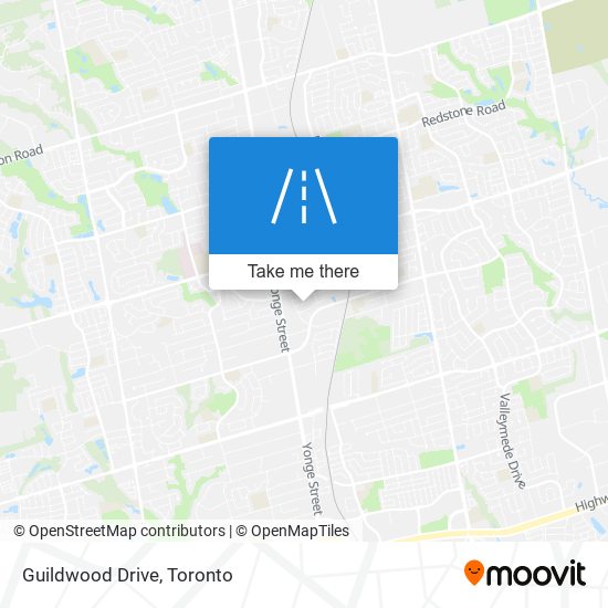 Guildwood Drive map