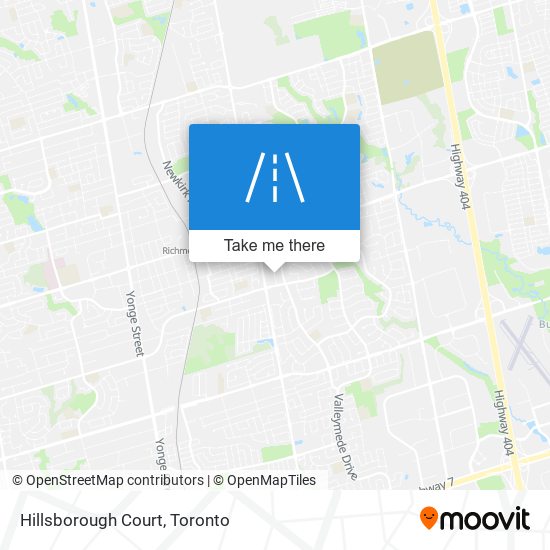 Hillsborough Court map