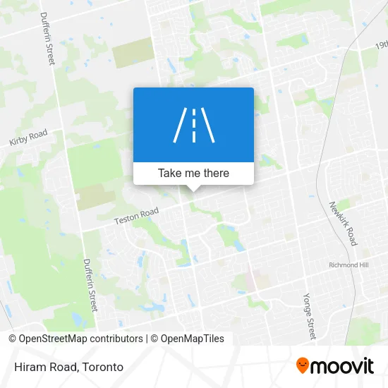 Hiram Road map