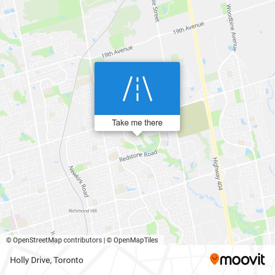 Holly Drive map