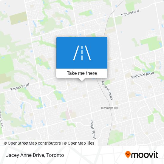 Jacey Anne Drive map