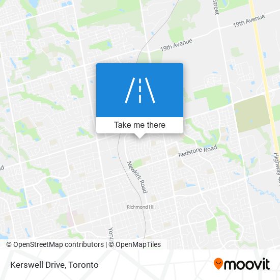 Kerswell Drive map