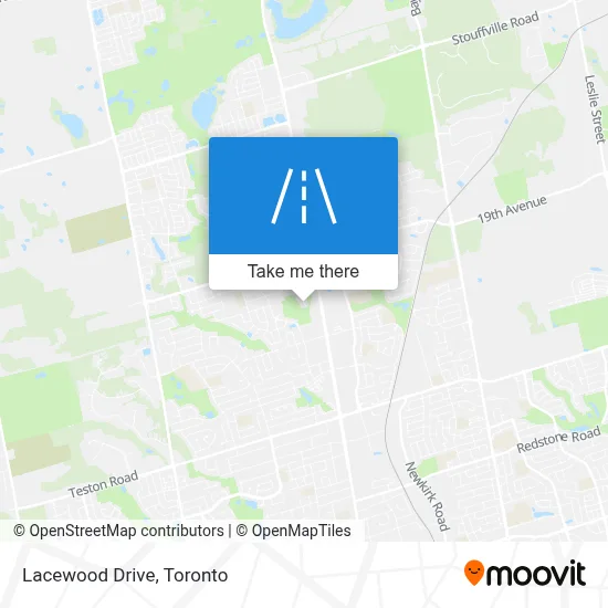 Lacewood Drive map