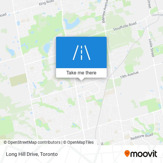 Long Hill Drive map