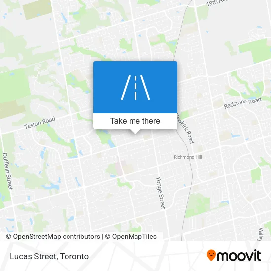 Lucas Street map