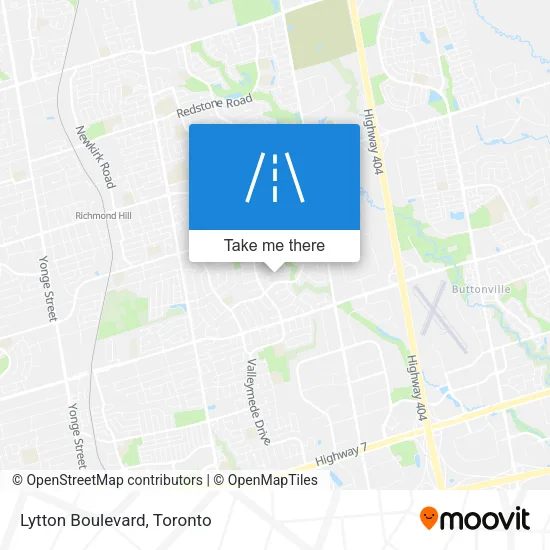 Lytton Boulevard map
