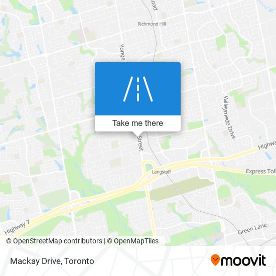 Mackay Drive map