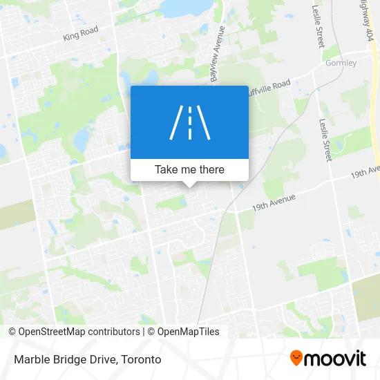 Marble Bridge Drive map