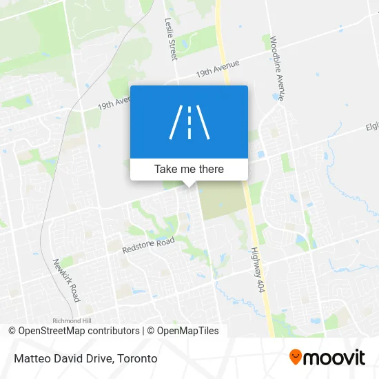 Matteo David Drive map