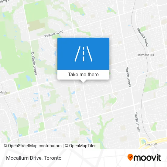 Mccallum Drive map